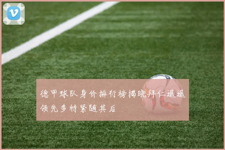 德甲球队身价排行榜揭晓拜仁遥遥领先多特紧随其后